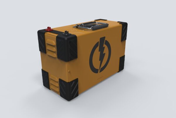 DC battery for construction